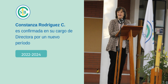 Constanza Rodríguez C, es confirmada en su cargo de Directora por un nuevo período